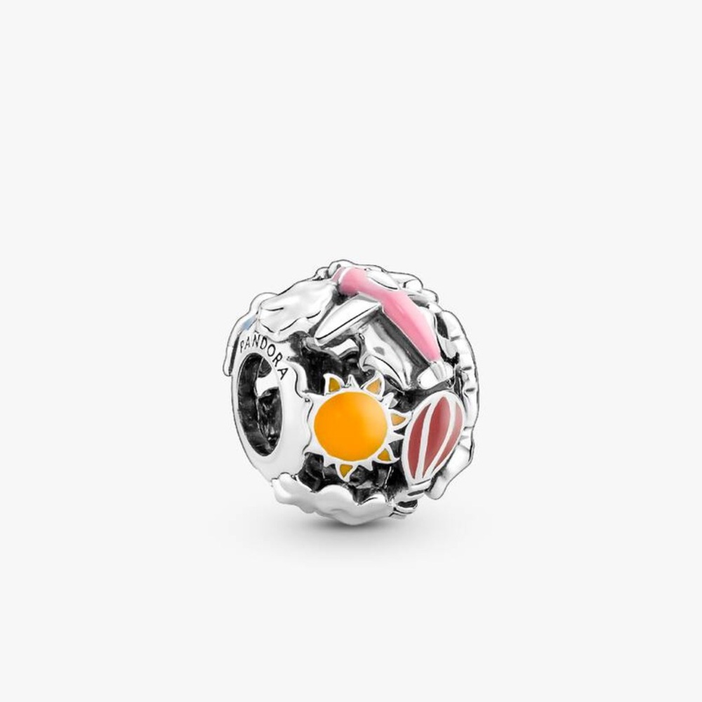 Pandora Silver Charm - Fly away with me - Authentic
